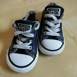 Classic denim-type infant Converse